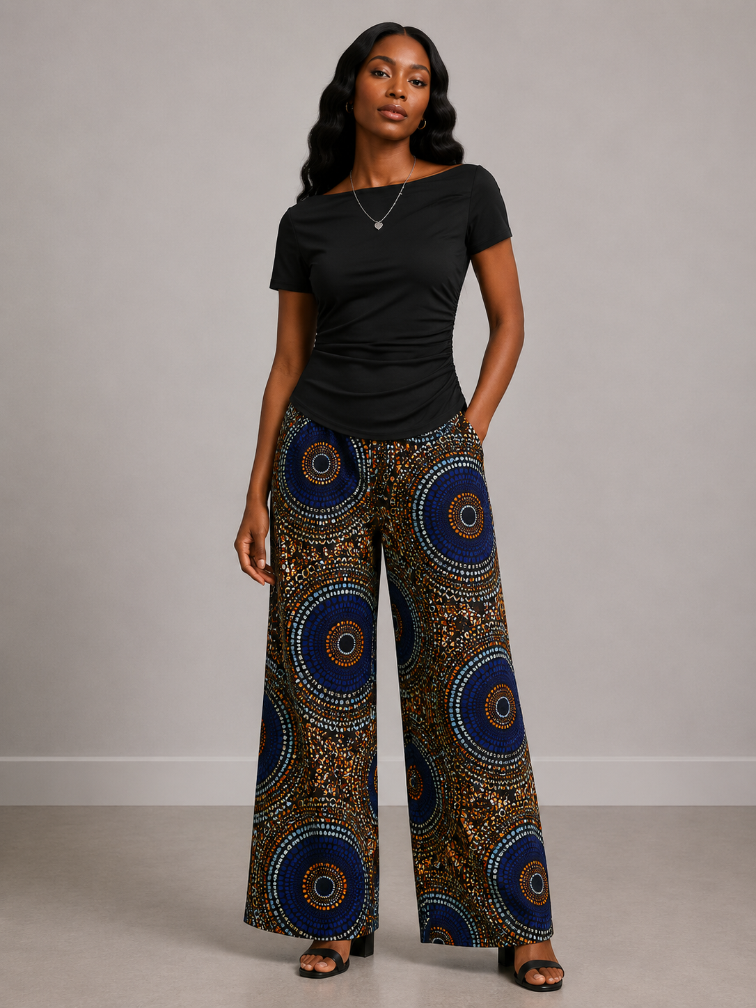 *Off-Shoulder Ruched Top | Agbeke Style