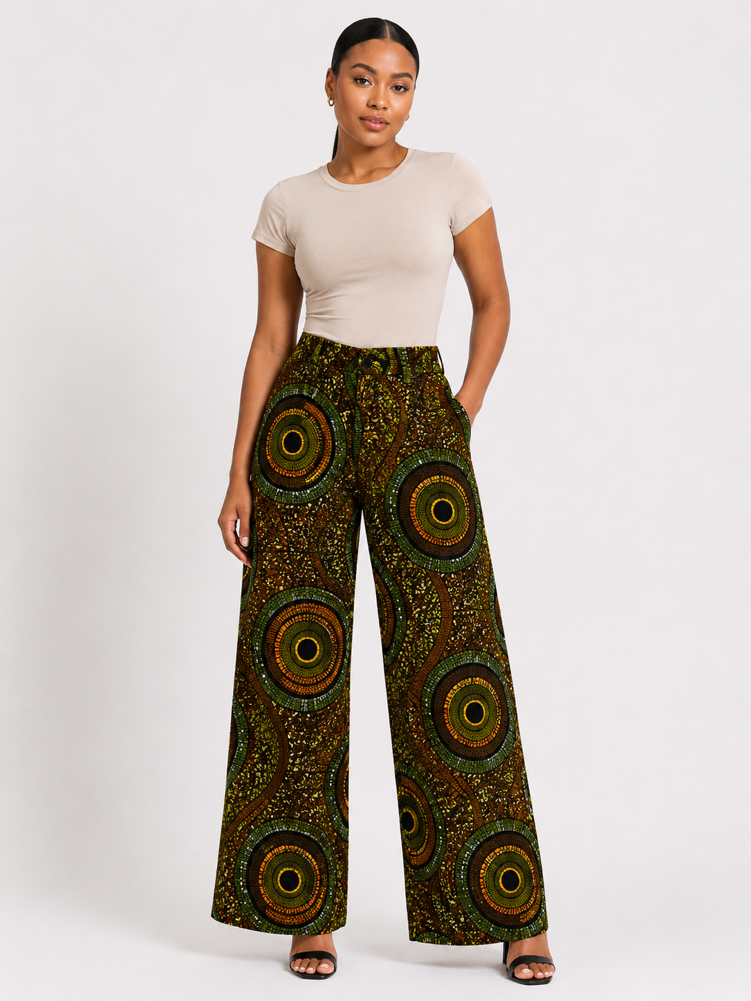 *Fitted Crew Neck Bodysuit | Wardrobe Essential | Agbeke Style