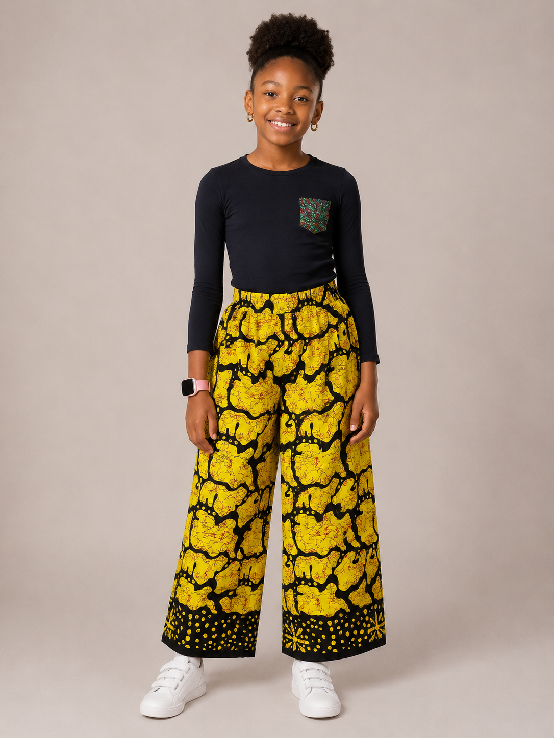 **Kids Ankara Cargo Pants | African Print Kids Wear | Agbeke Style