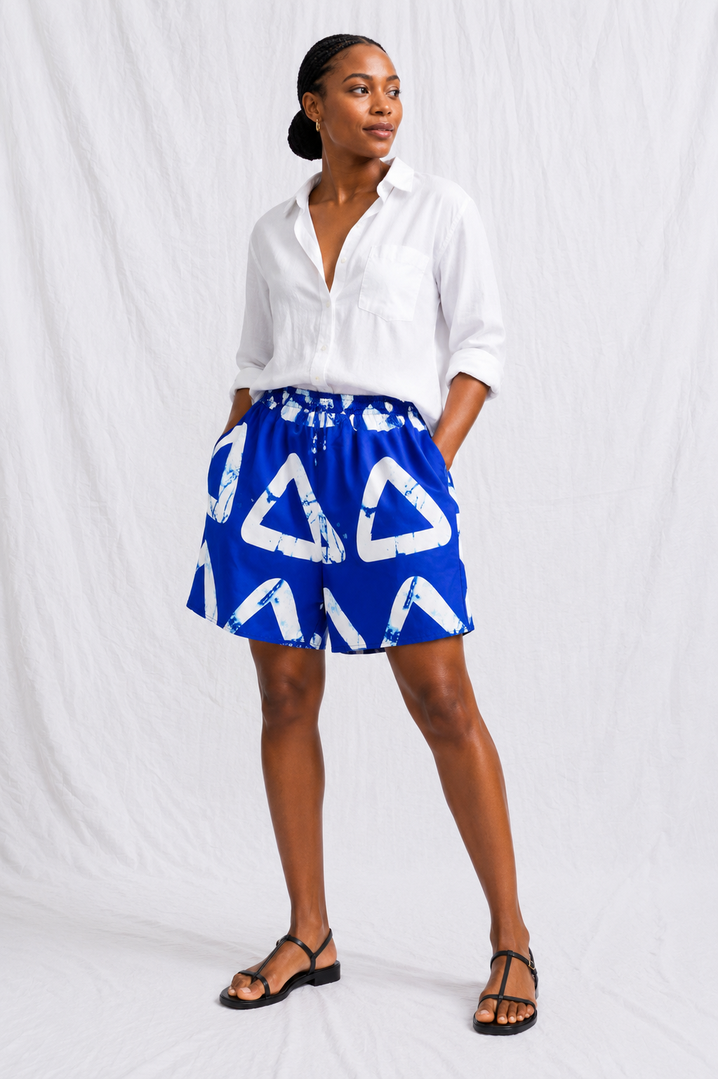 Ankara Bermuda Shorts 0626 | African Print Shorts | Agbeke Style