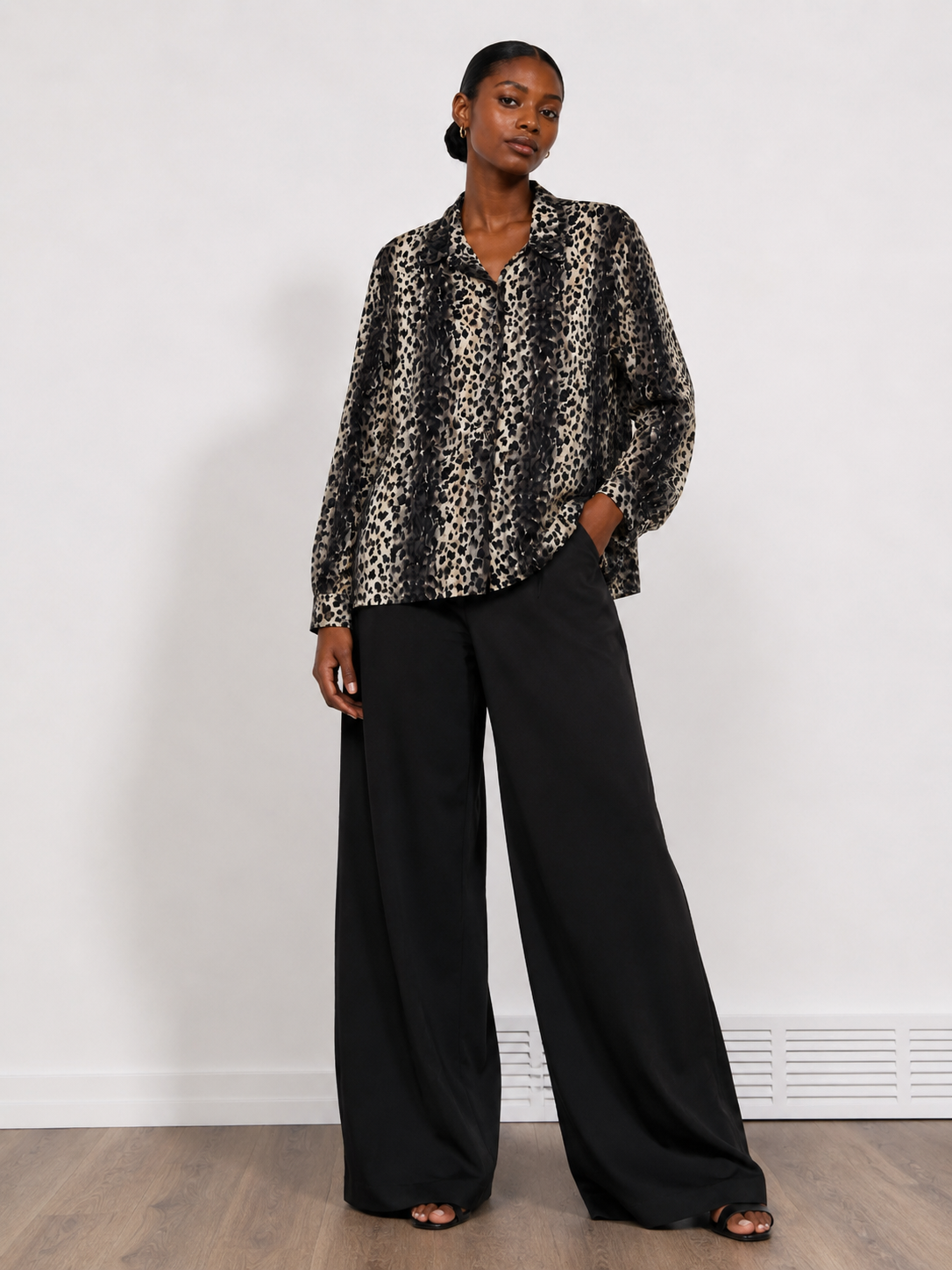 Vintage Oversized Shirt | Relaxed Fit Statement Blouse | Agbeke Style