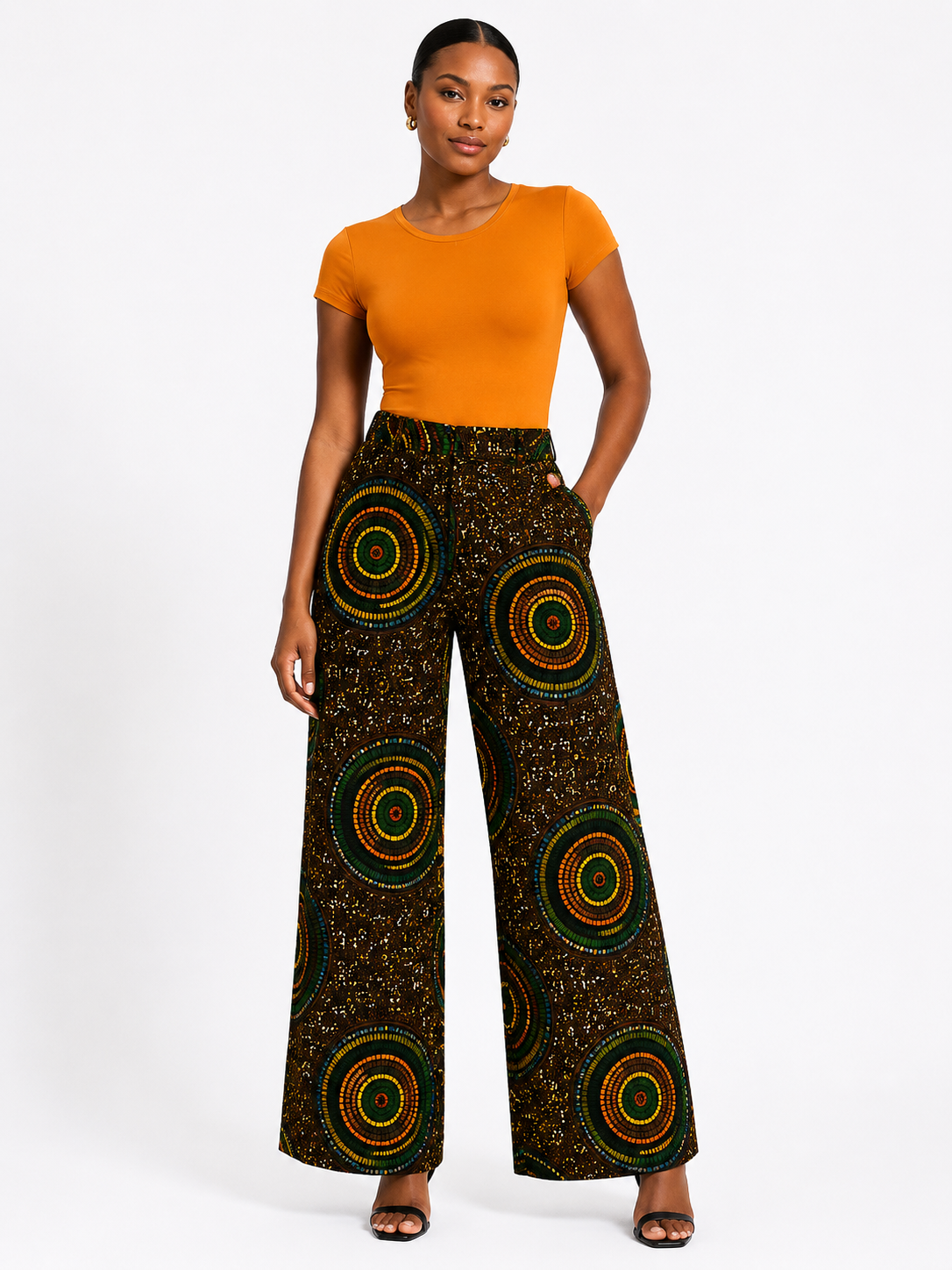 *Fitted Crew Neck Bodysuit | Wardrobe Essential | Agbeke Style