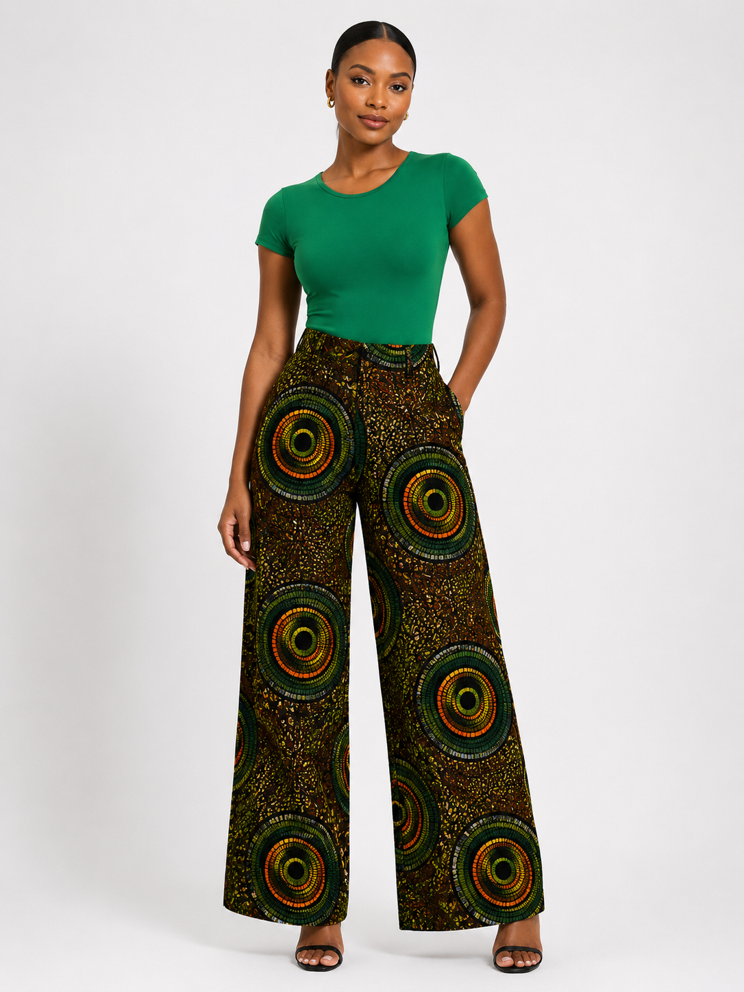 *Fitted Crew Neck Bodysuit | Wardrobe Essential | Agbeke Style