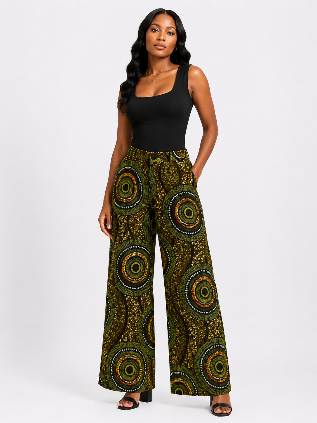 *Square Neck Sleeveless Bodysuit | Women's Wardrobe Essential | Agbeke Style