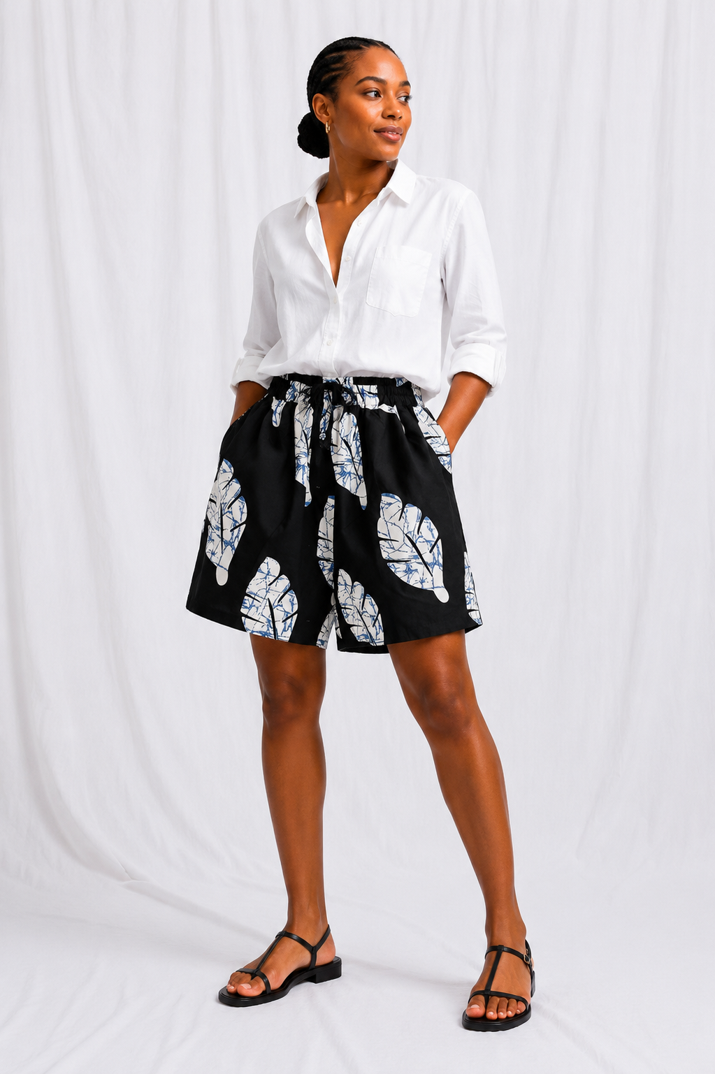 Ankara Bermuda Shorts 0626 | African Print Shorts | Agbeke Style