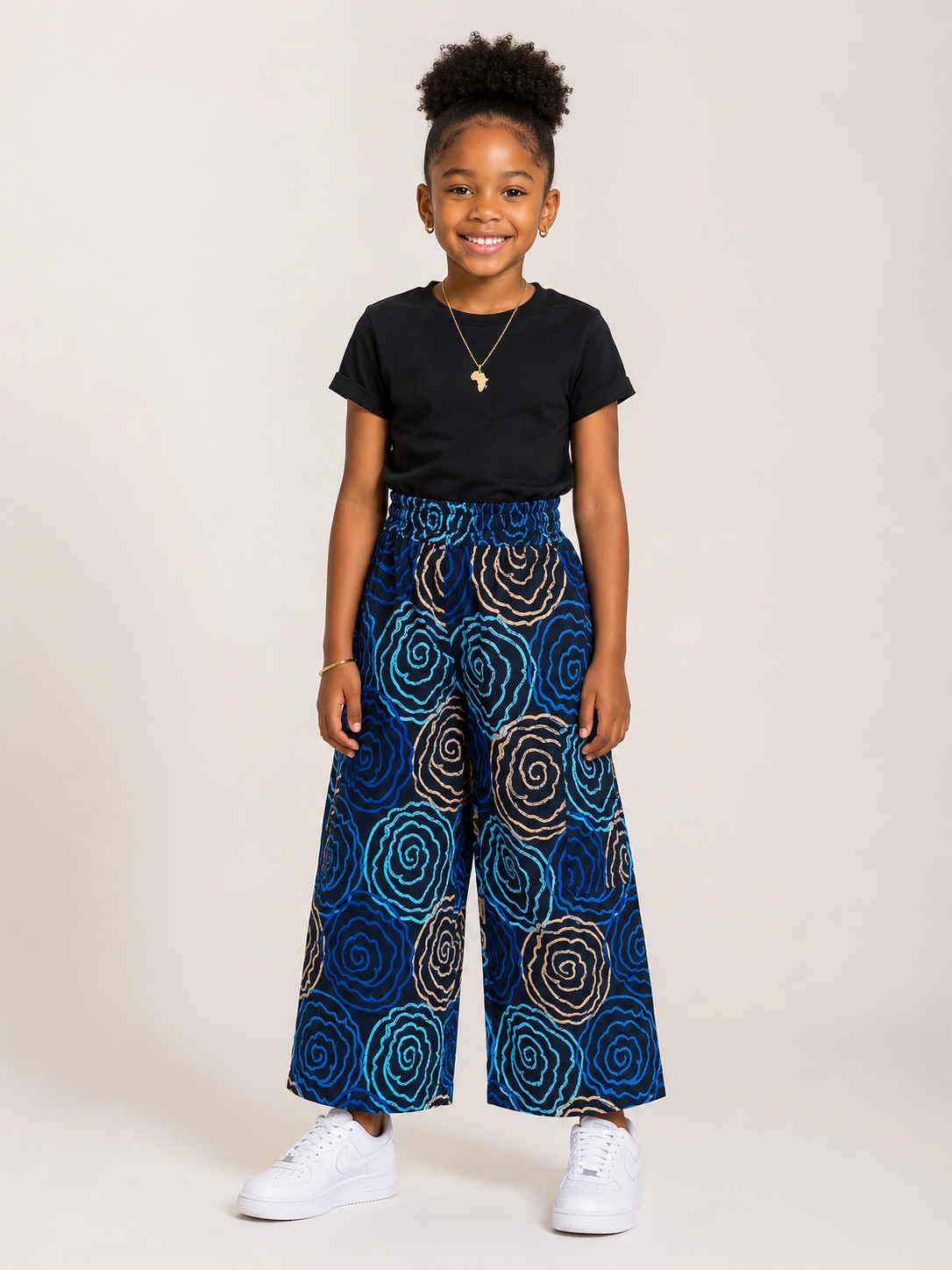 **Kids Ankara Cargo Pants | African Print Kids Wear | Agbeke Style
