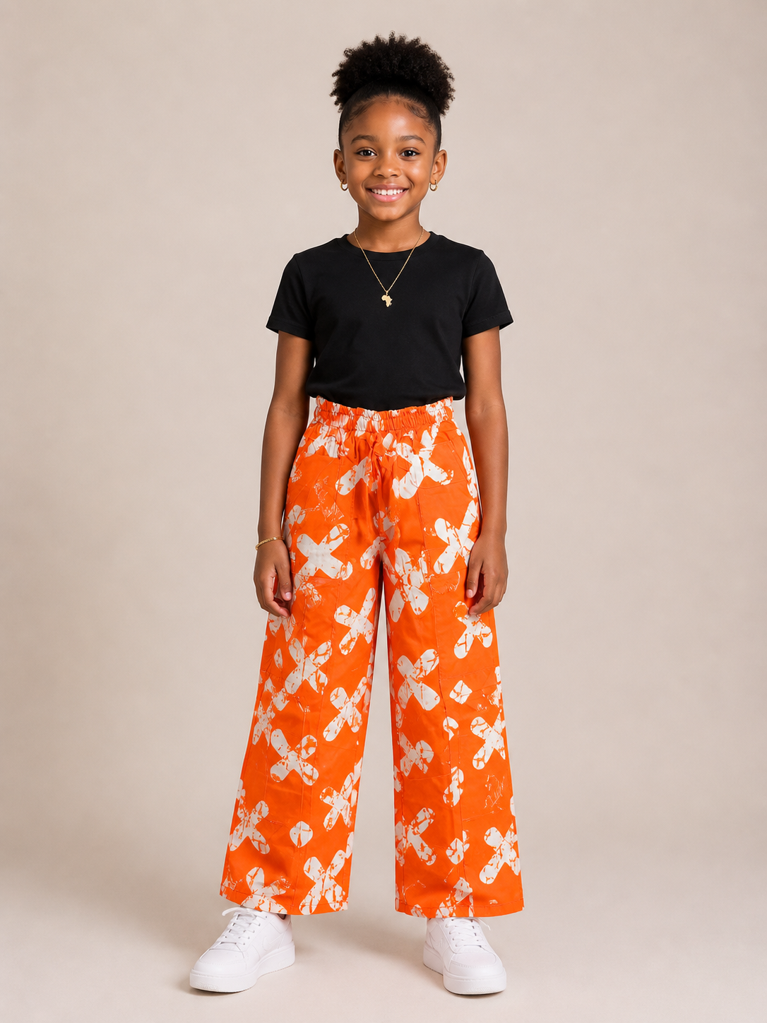 **Kids Ankara Cargo Pants | African Print Kids Wear | Agbeke Style