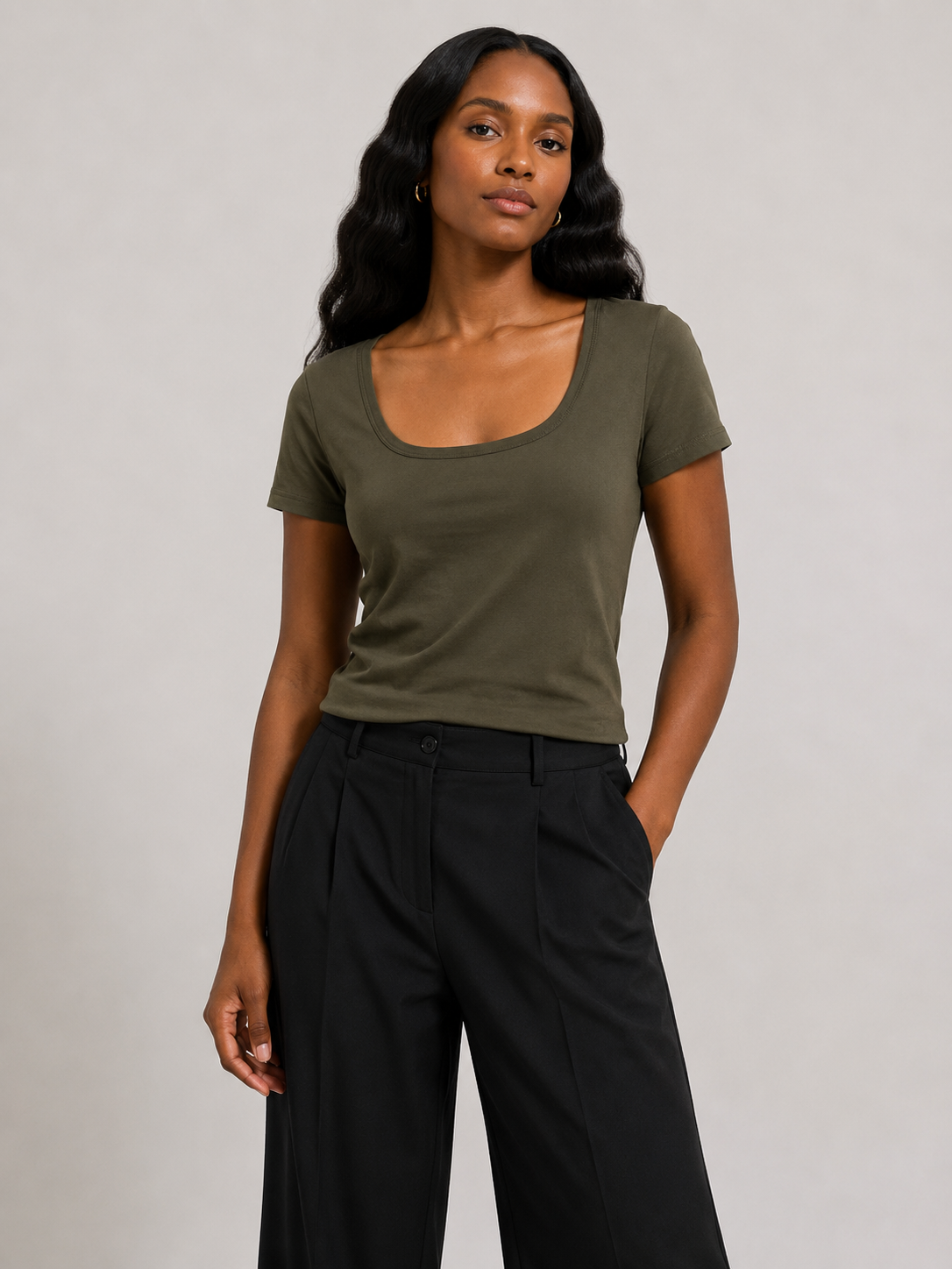 Essential Everyday Tops Collection| Relaxed Fit Statement Blouse | Agbeke Style