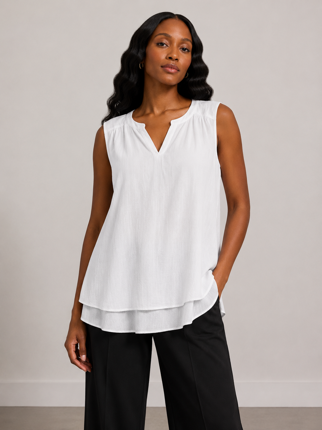 Essential Everyday Tops Collection| Relaxed Fit Statement Blouse | Agbeke Style