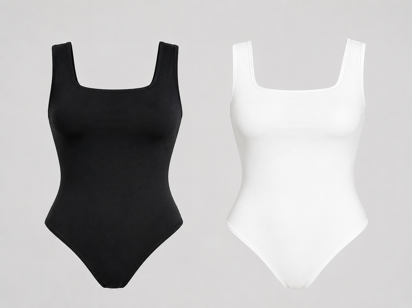 *Square Neck Sleeveless Bodysuit | Women's Wardrobe Essential | Agbeke Style