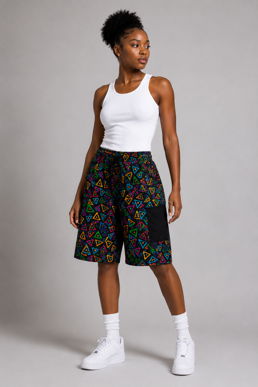 Ankara Cargo Shorts | African Print Shorts | Agbeke Style