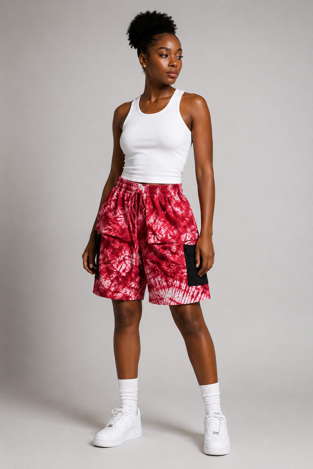 Ankara Cargo Shorts | African Print Shorts | Agbeke Style