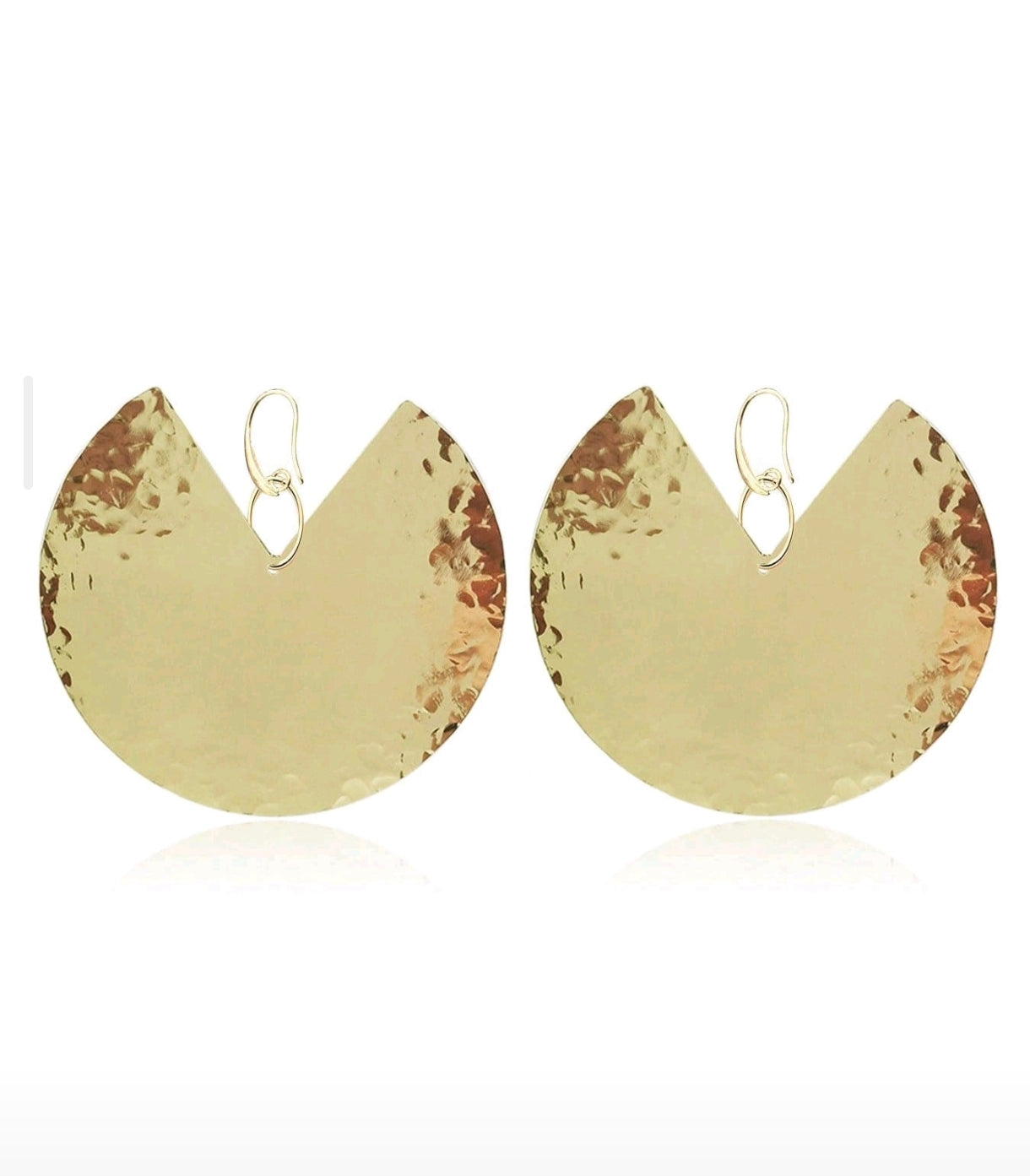 Faux Gold Statement Earrings | Women's Fashion Earrings | Agbeke Style