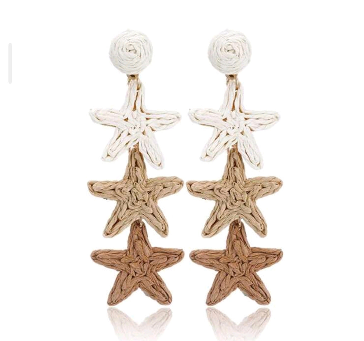 *Raffia Woven Statement Earrings | Women's Boho Earrings | Agbeke Style