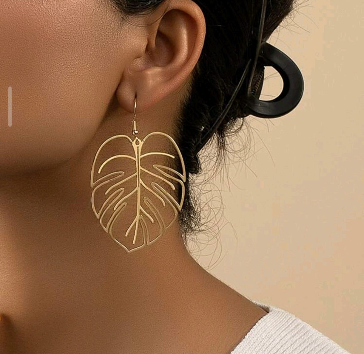 Faux Gold Statement Earrings | Women's Fashion Earrings | Agbeke Style
