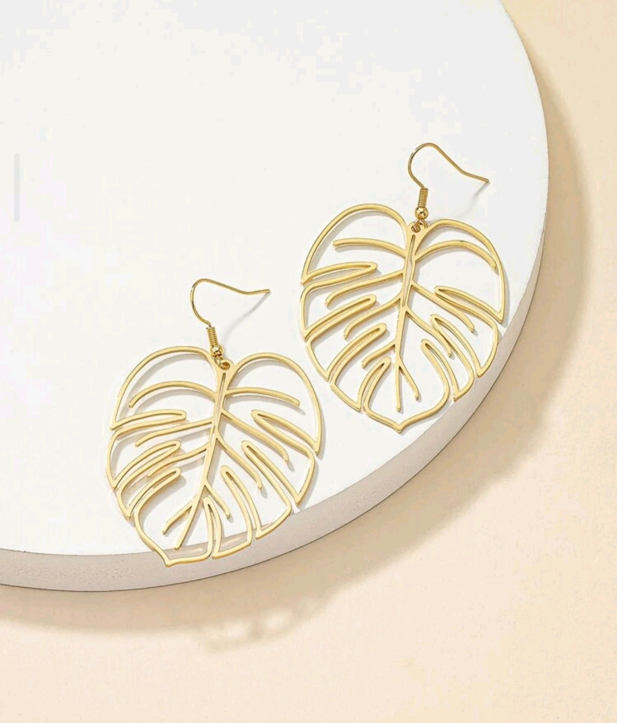 Faux Gold Statement Earrings | Women's Fashion Earrings | Agbeke Style