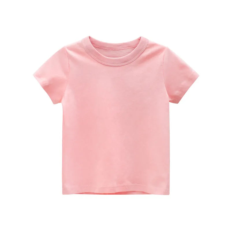 *Kids' Cotton Crew Neck T-Shirt | Unisex Essential Tee | Agbeke Style