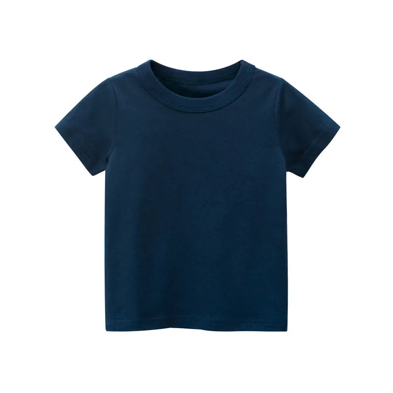 *Kids' Cotton Crew Neck T-Shirt | Unisex Essential Tee | Agbeke Style