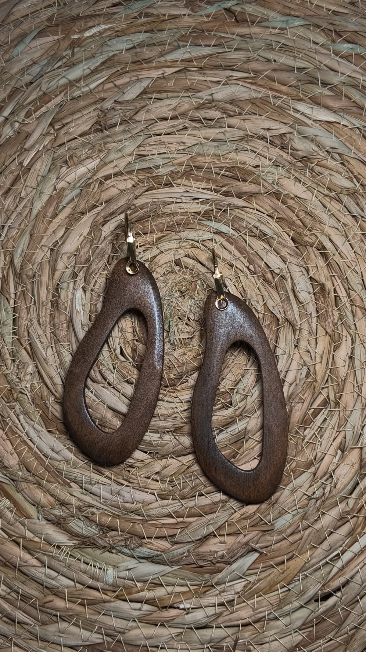 Hand-Woven Raffia Statement Drop Earrings | Bohemian Artisan Jewelry | Agbeke Style