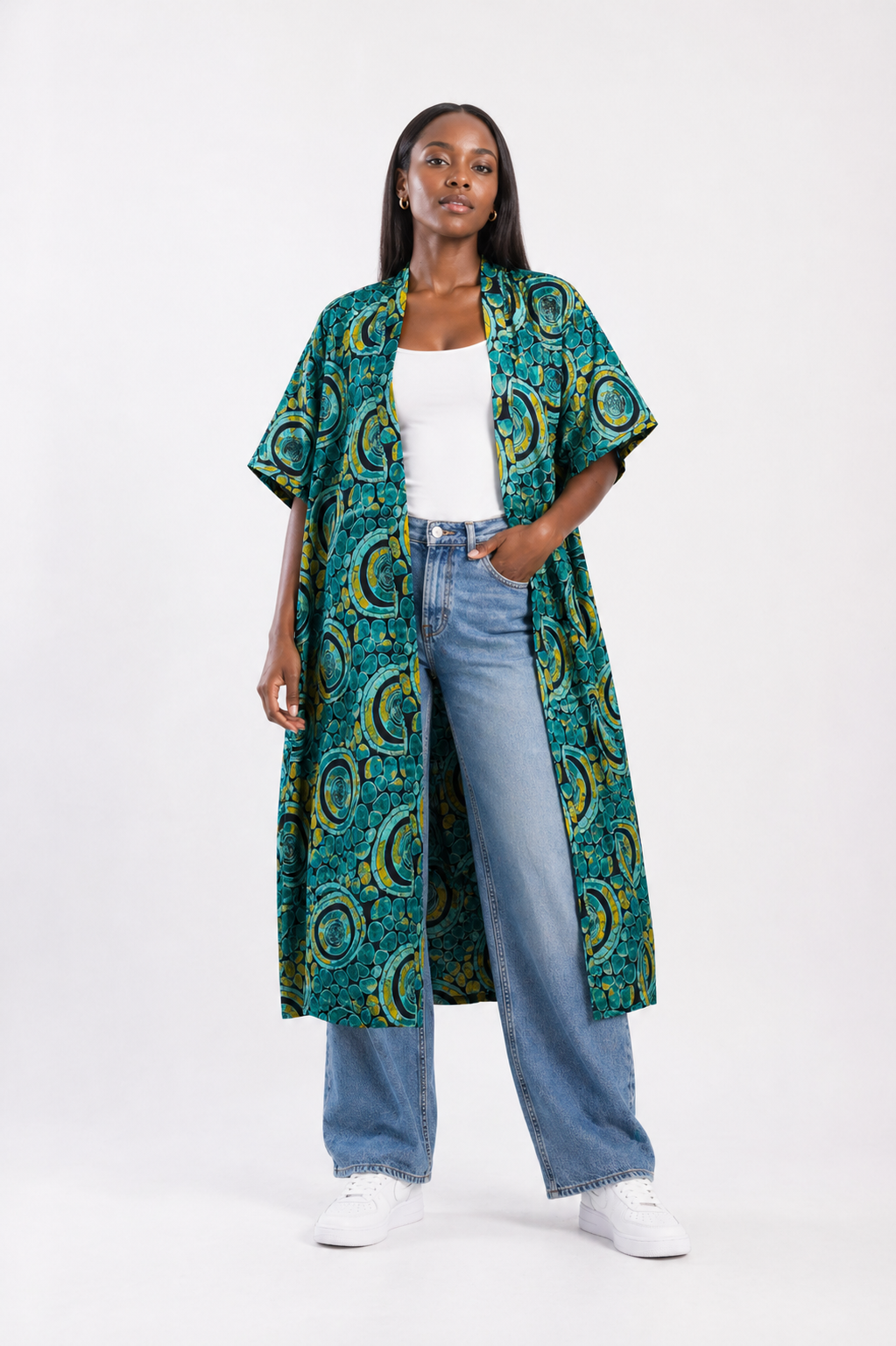 Ankara Kimono | African Print Duster | Agbeke Style