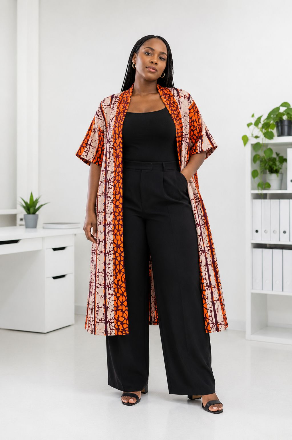 Ankara Kimono | African Print Duster | Agbeke Style
