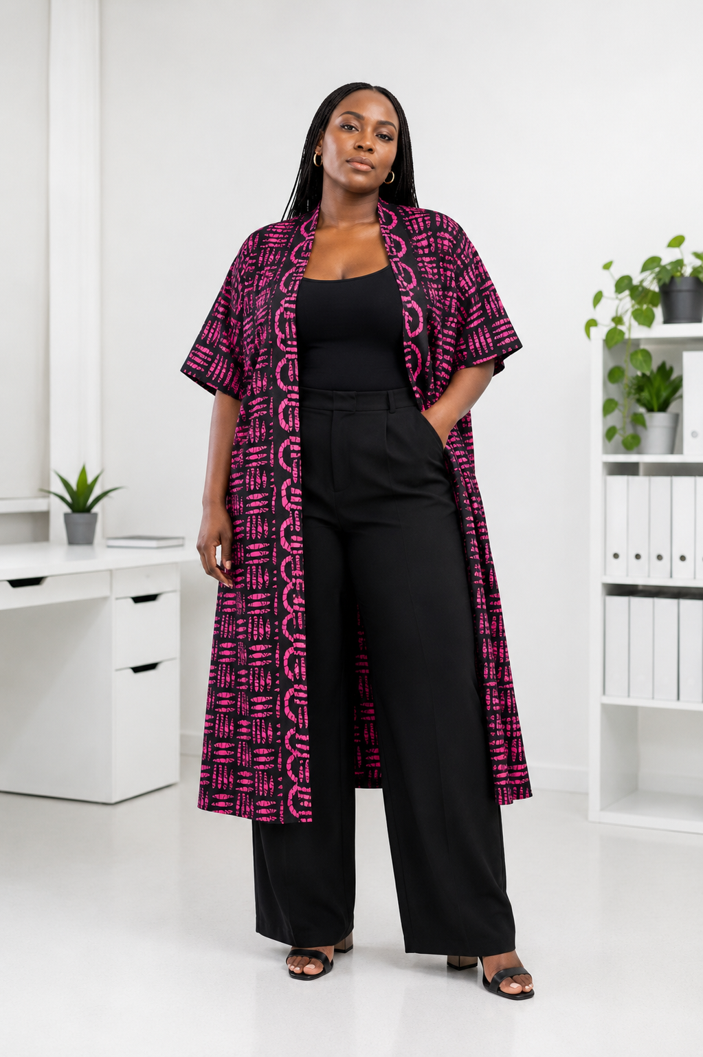 Ankara Kimono | African Print Duster | Agbeke Style