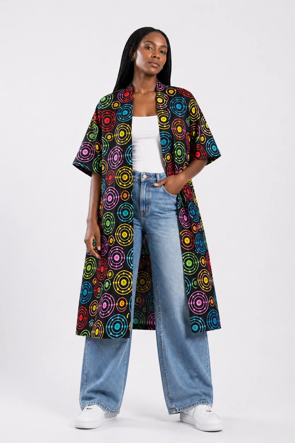 Ankara Kimono | African Print Duster | Agbeke Style