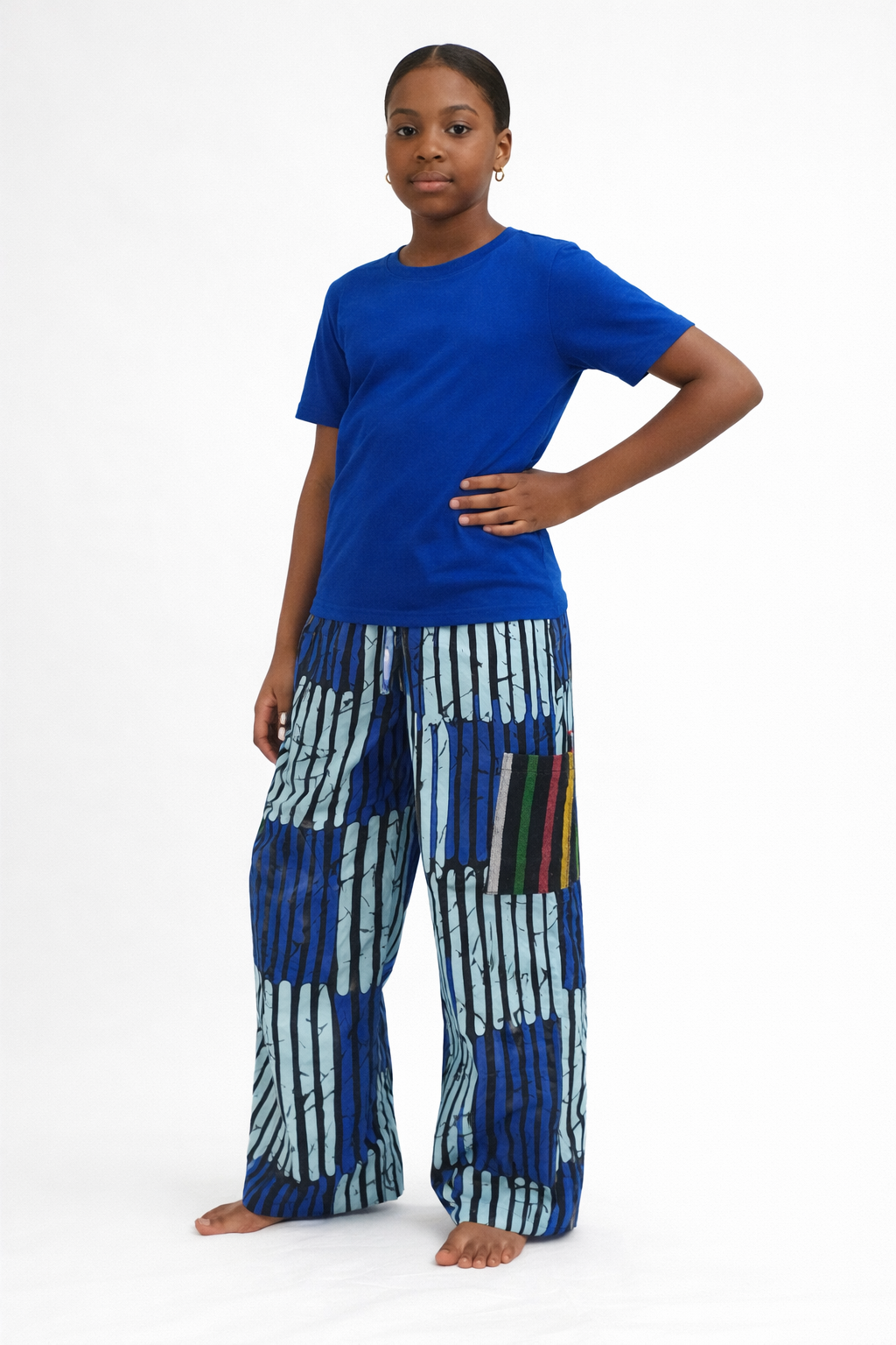 Kampala Cargo Pants | African Print Trousers | Agbeke Style