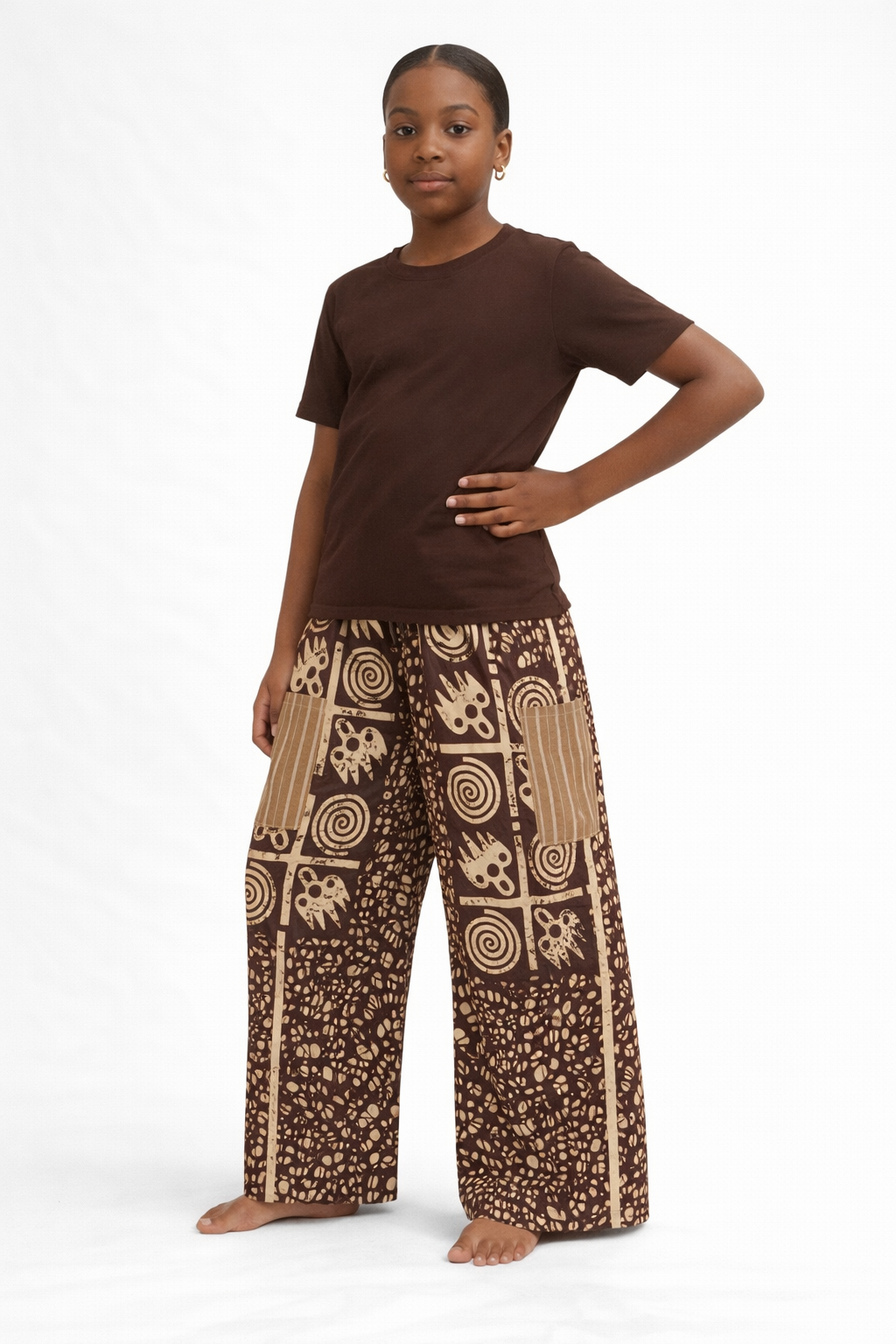 Kampala Cargo Pants | African Print Trousers | Agbeke Style