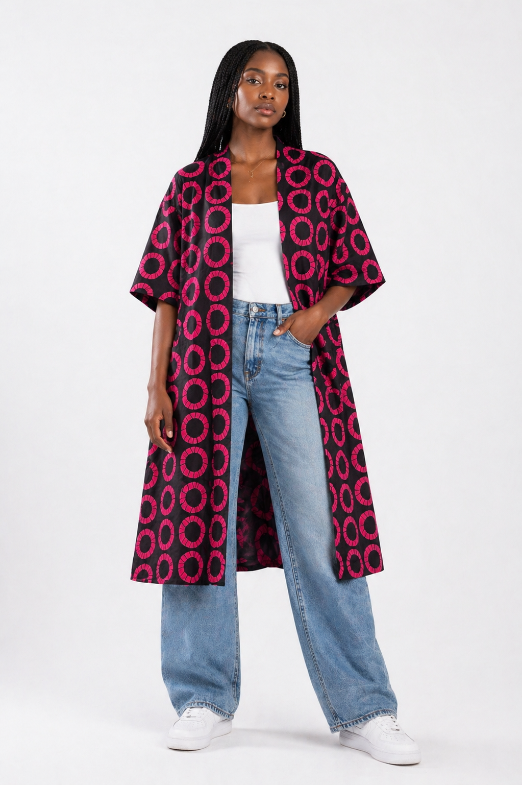 Ankara Kimono | African Print Duster | Agbeke Style