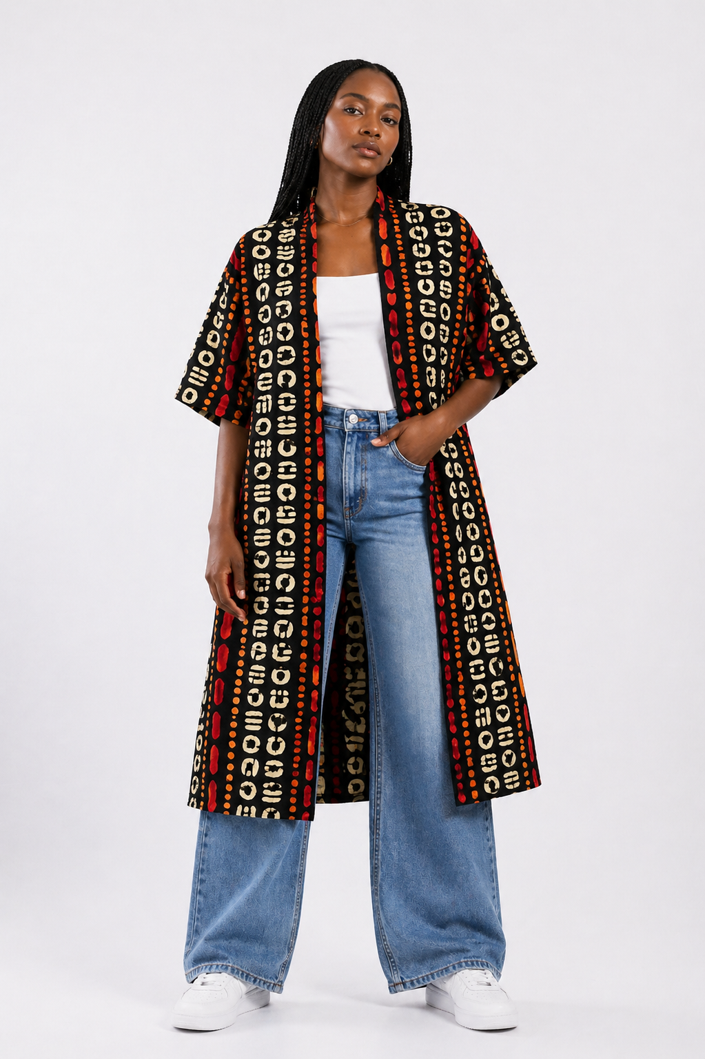 Ankara Kimono | African Print Duster | Agbeke Style