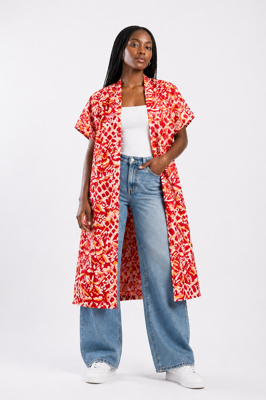Ankara Kimono | African Print Duster | Agbeke Style