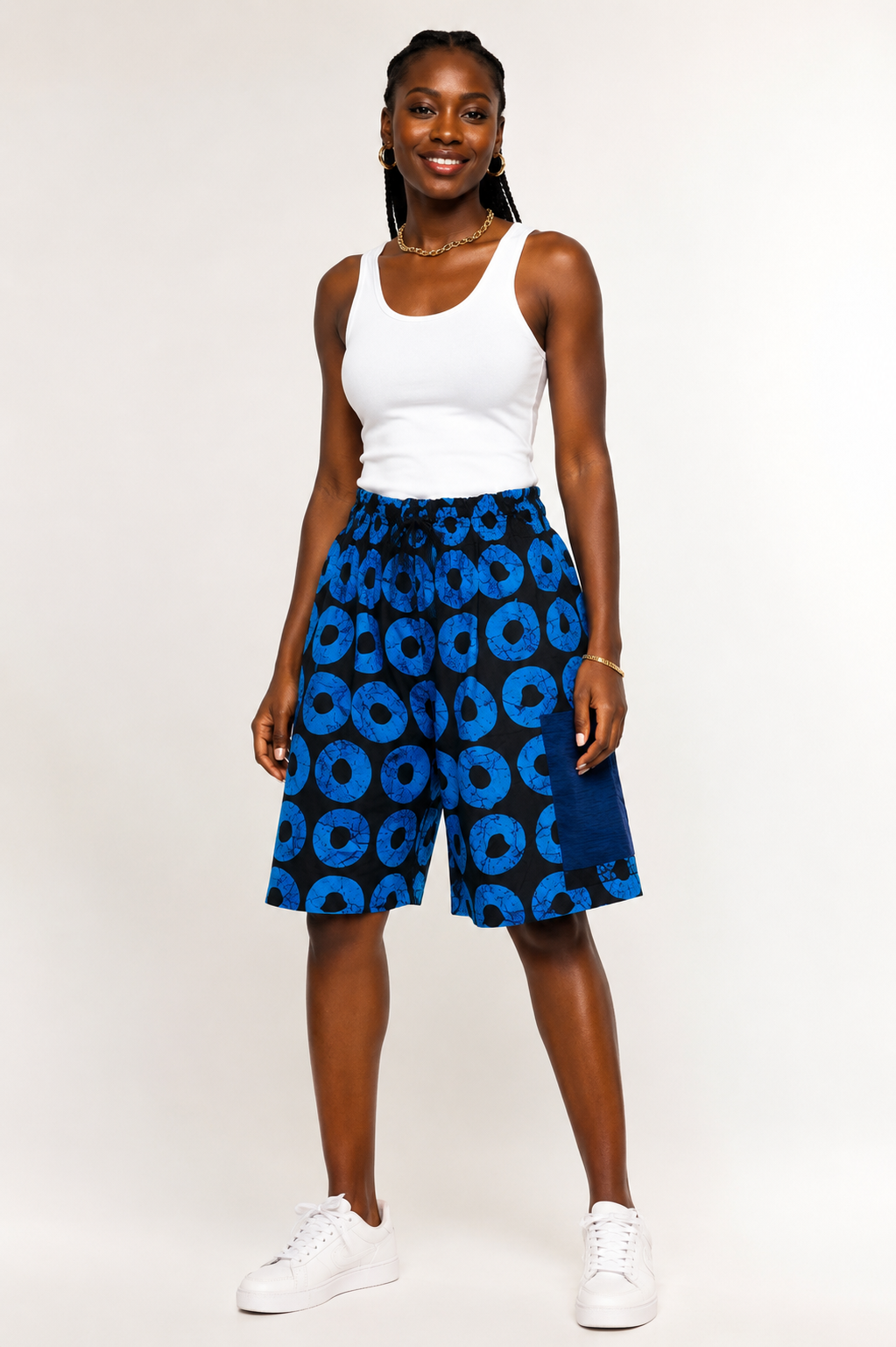 Ankara Cargo Shorts | African Print Shorts | Agbeke Style