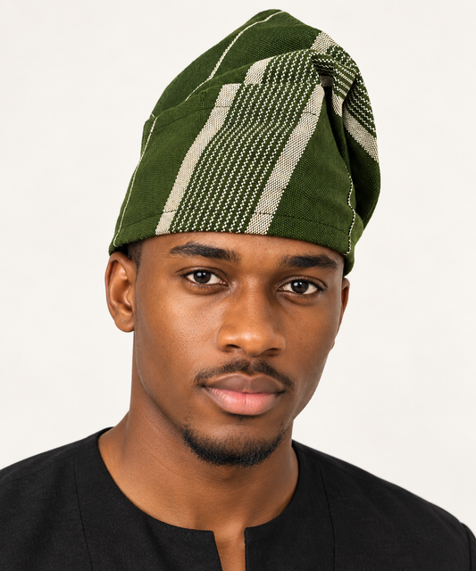 Aso-Oke Fila Cap | Agbeke Style