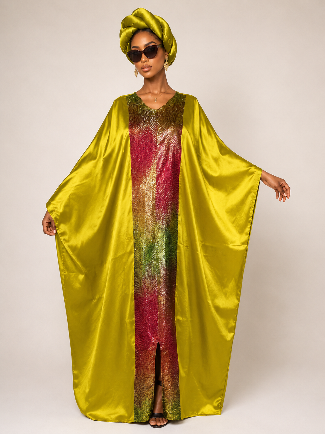 Mikado Flowing Maxi Dress | Agbeke Style